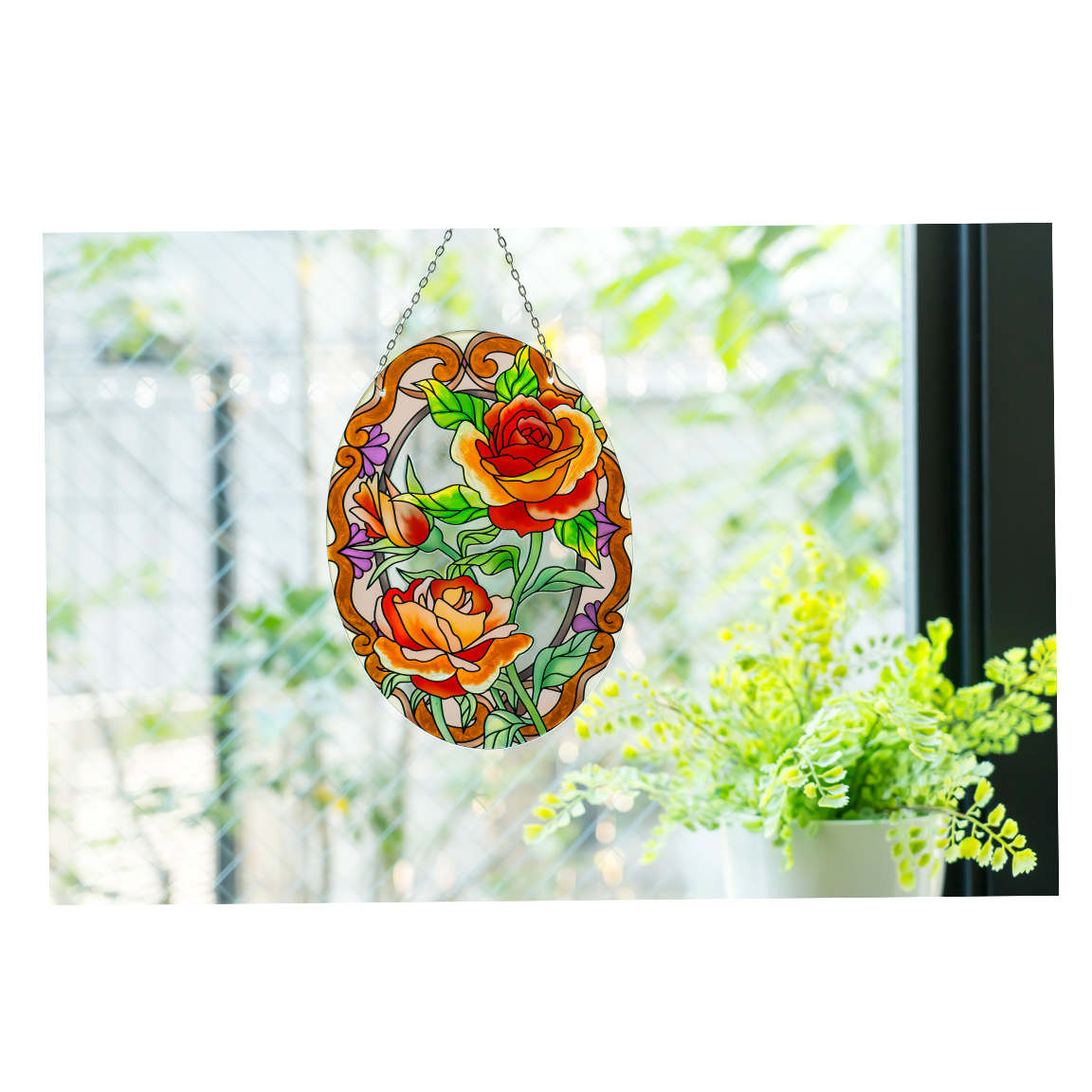 Suncatcher Oval L Vertical