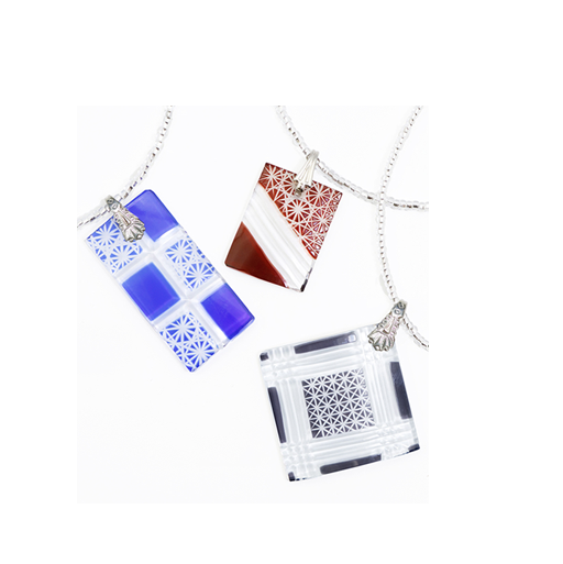 切子ペンダント 刺子
