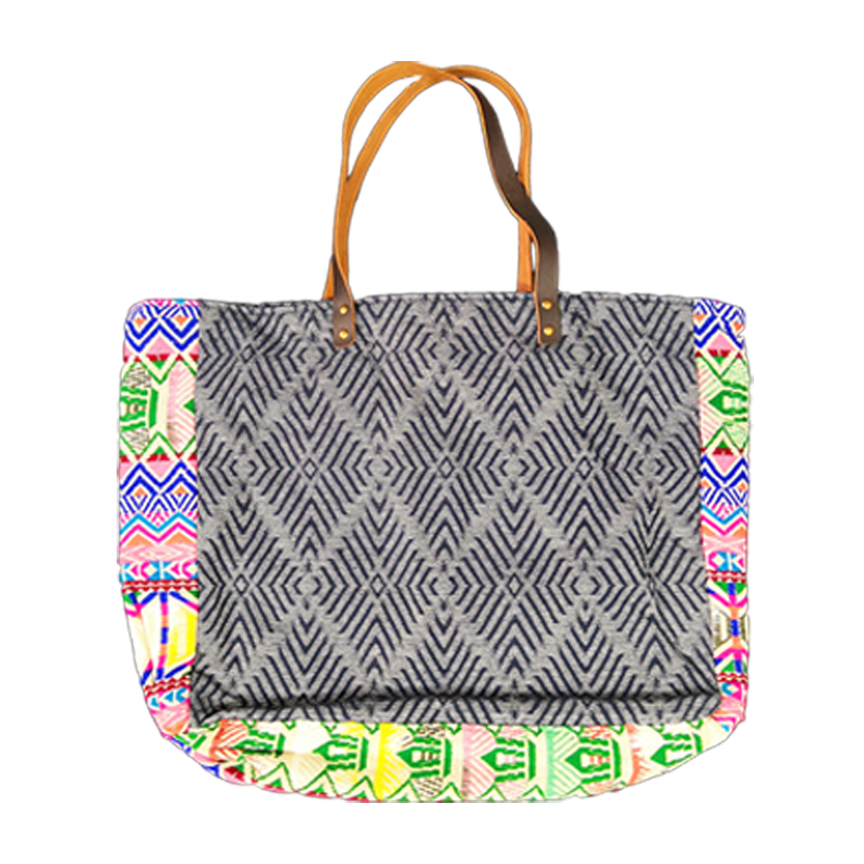 Bolso de mano indio tejido a mano