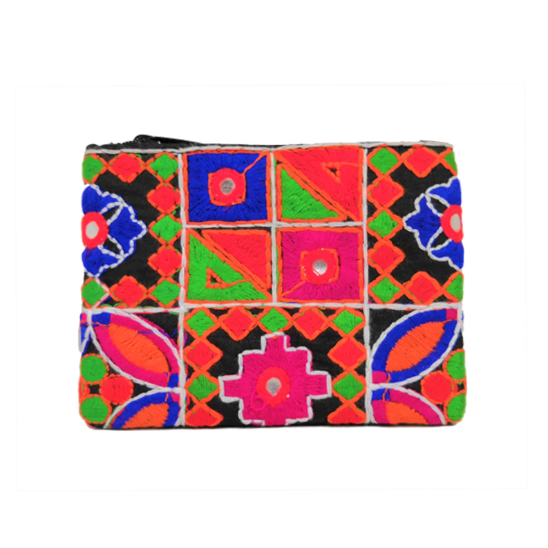 インド製手刺繍コインケース