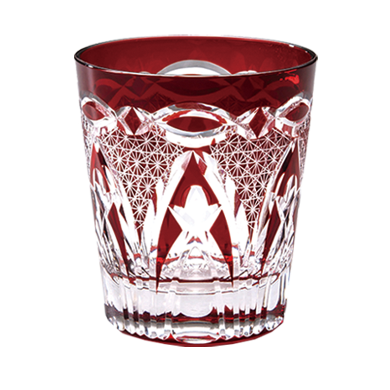 Arco Sashiko de vidrio de roca Kiriko AS511