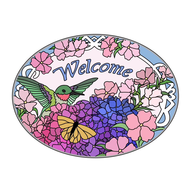 Sun Catcher Oval L Horizontal