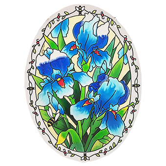 Suncatcher Oval L Vertical