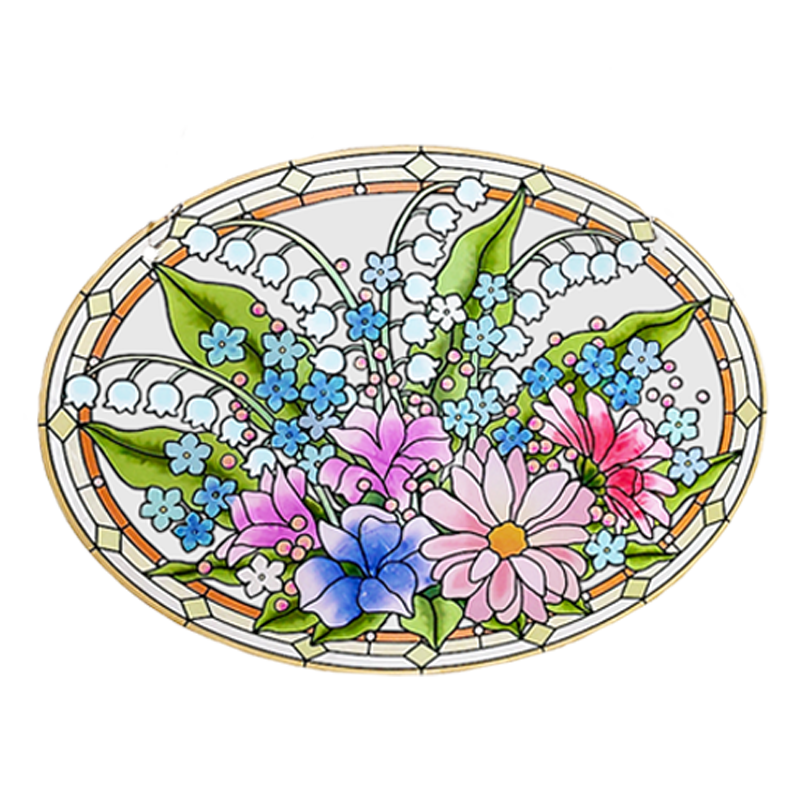 Sun Catcher Oval L Horizontal
