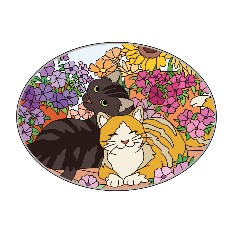 Sun Catcher Oval L Horizontal