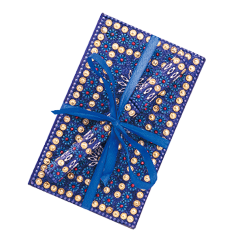 インド製ギャラクシー メモ帳ペン付 DEV10