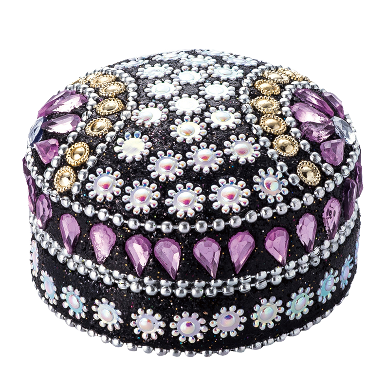 Indian Galaxy Round Box M DEV35