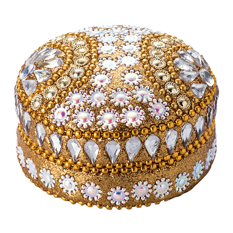 Indian Galaxy Round Box M DEV35
