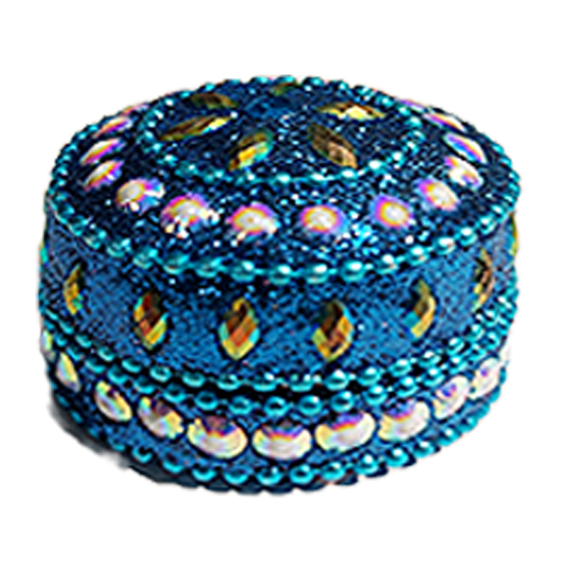 Indian Galaxy Round Box M DEV35