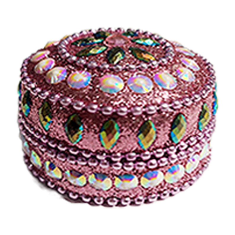 Indian Galaxy Round Box M DEV35