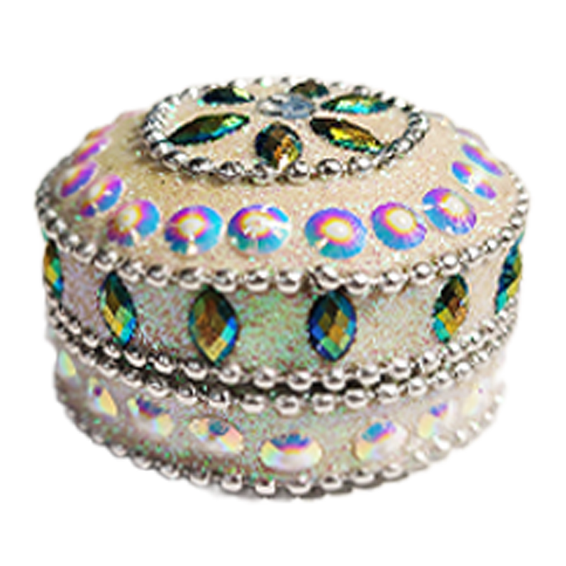 Indian Galaxy Round Box M DEV35