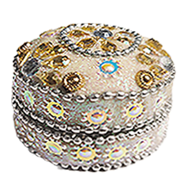 Indian Galaxy Round Box M DEV35