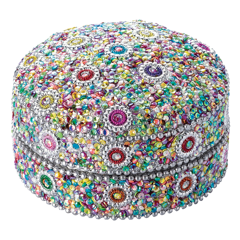 Caja redonda Indian Galaxy L DEV36