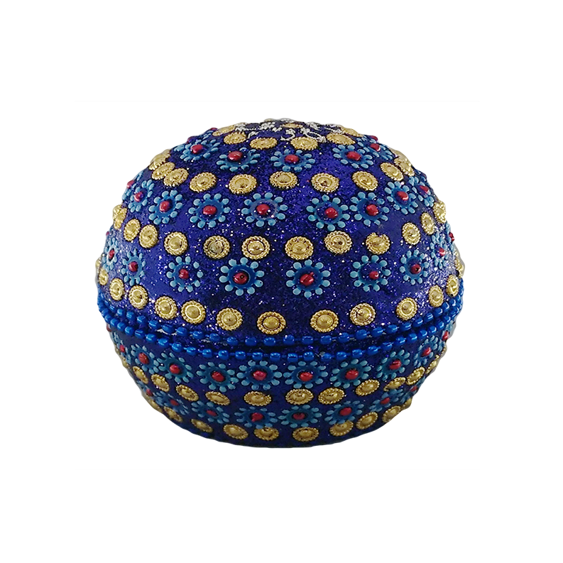 Indian Galaxy Ball Shaped Box S DEV90