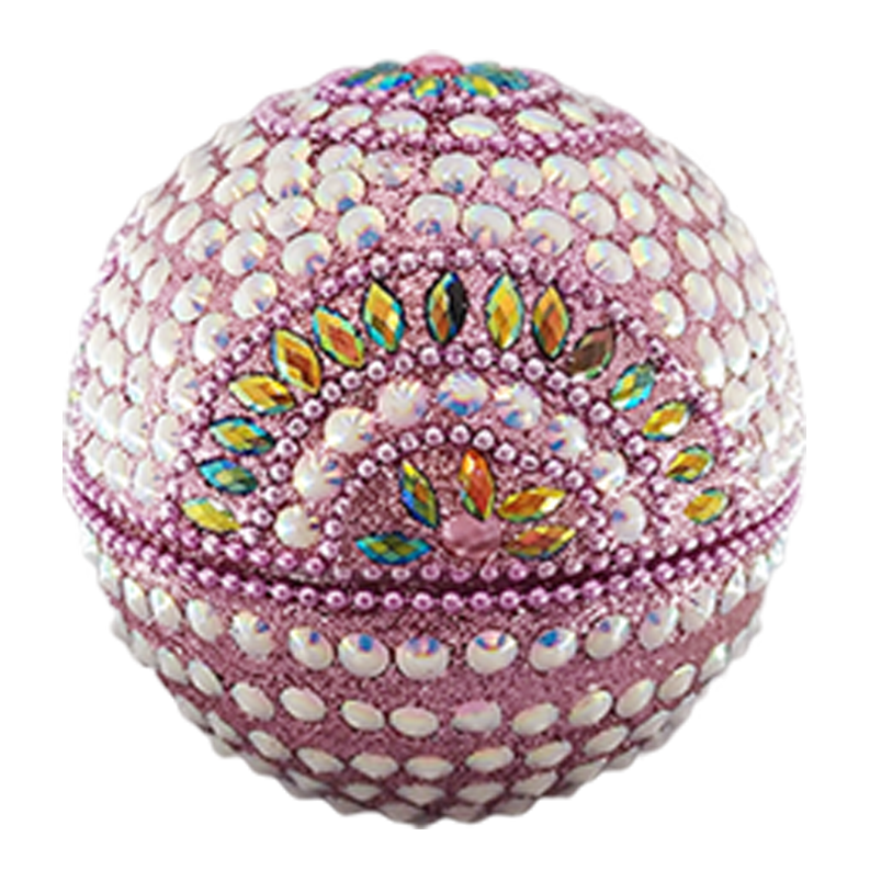Indian Galaxy Ball Shaped Box L DEV92