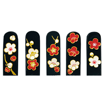 ネイルファイル 金蒔絵和柄