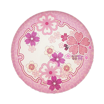 Glass magnet, round, 4cm, 72-80