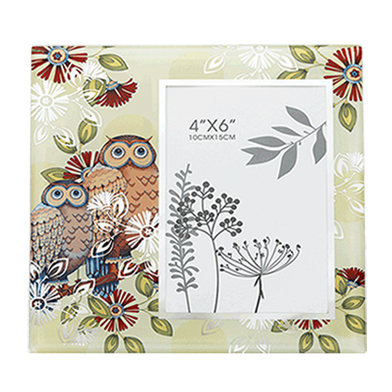 CLaire Glass Photo Frame, Horizontal