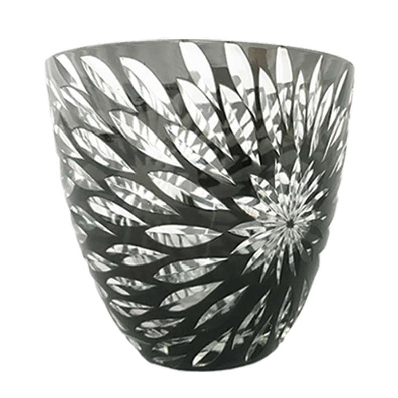 Vaso de roca Kiriko Hanabi MY03