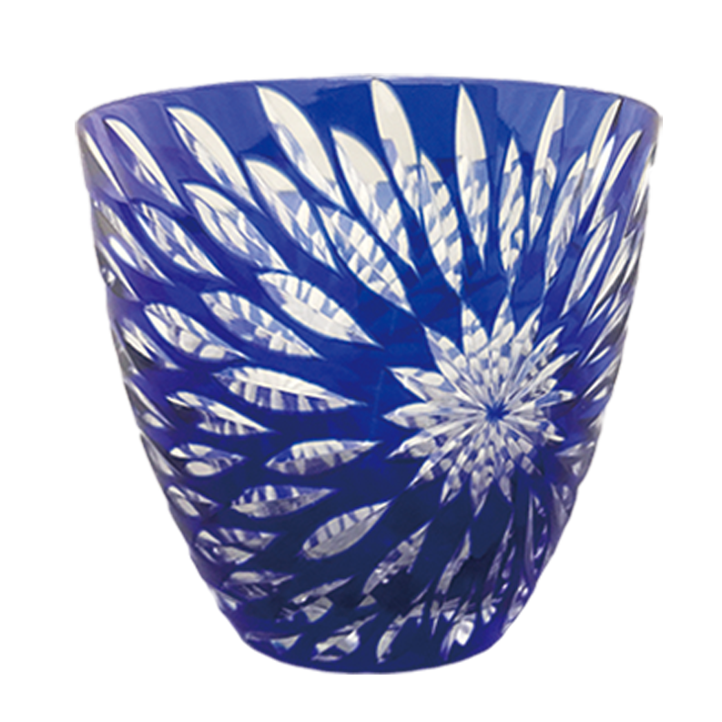 Vaso de roca Kiriko Hanabi MY03