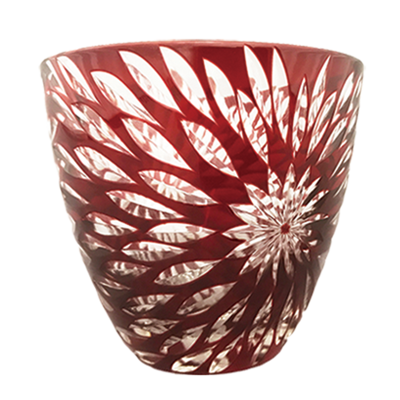 Vaso de roca Kiriko Hanabi MY03