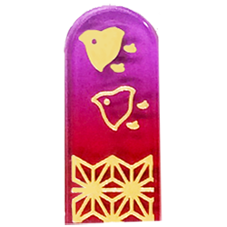 Abrillantador de uñas dorado Makie Chidori Asanoha NP90BA