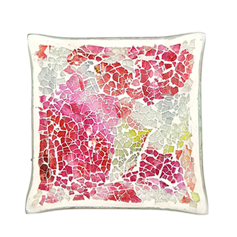 Plato decorativo de mosaico PLZS