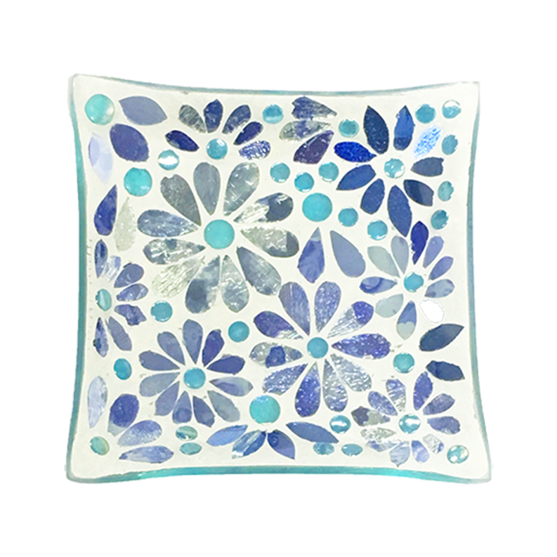 Plato decorativo de mosaico PLZS