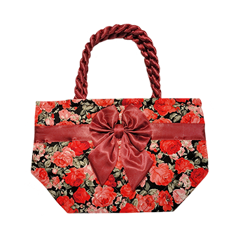 Thai Quilted Mini Bag Rose