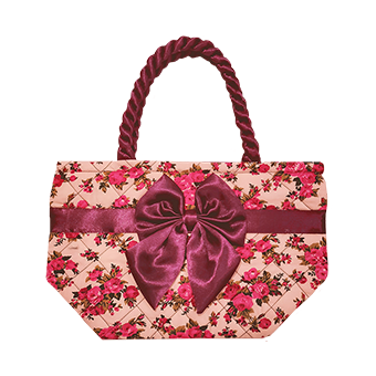 Thai Quilted Mini Bag Rose