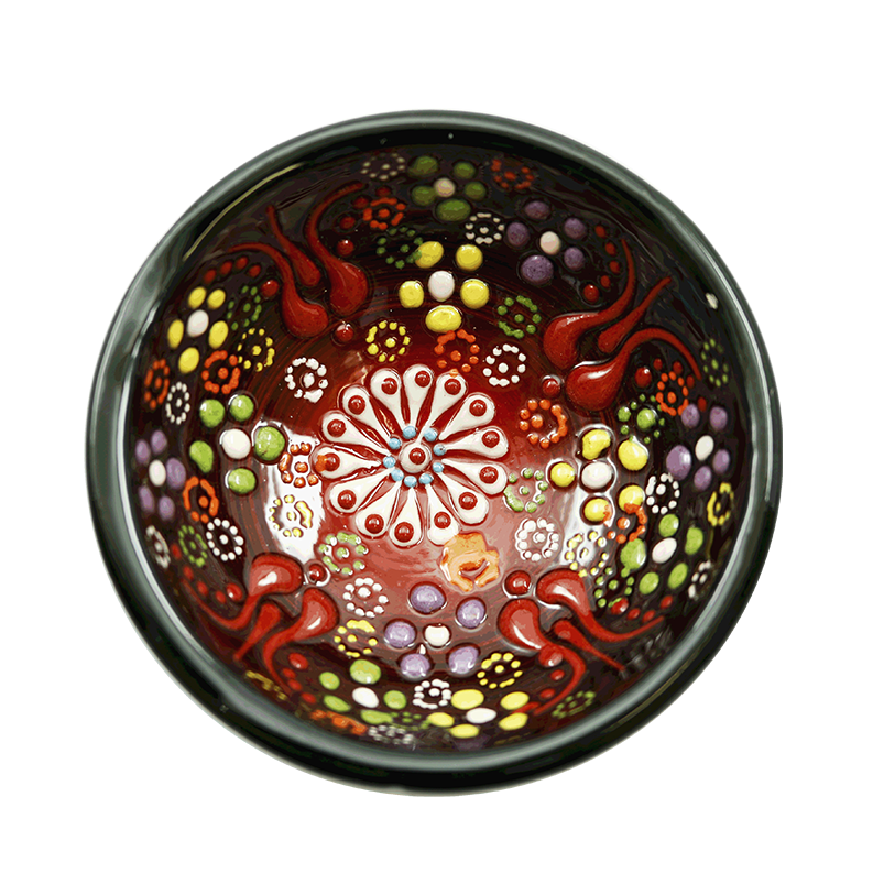 Turkish ceramic mini bowl 8cm TU1H