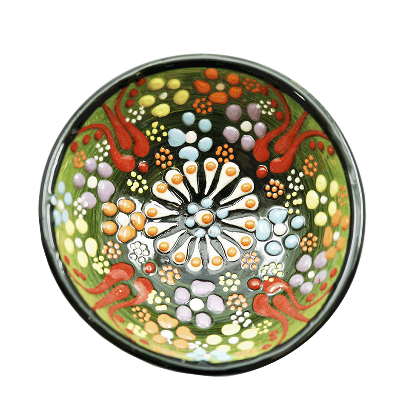 Turkish ceramic mini bowl 8cm TU1H