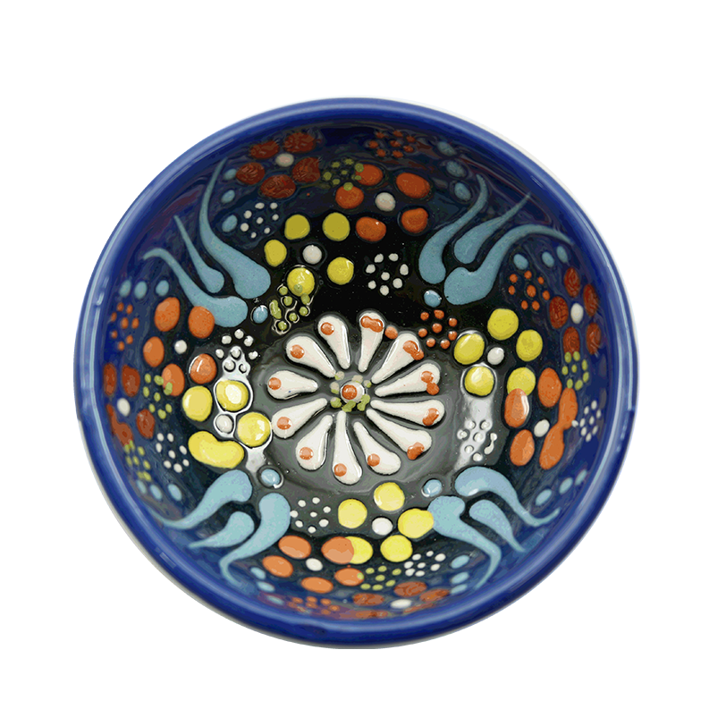 Turkish ceramic mini bowl 8cm TU1H