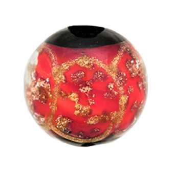 Glass bead pendant