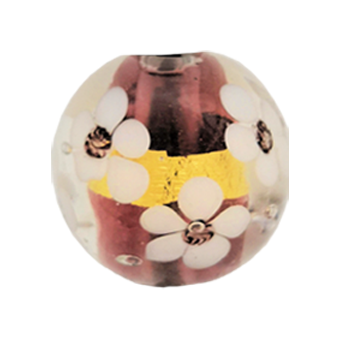 Glass bead pendant