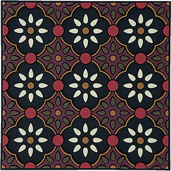 Set of 2 silicone coasters