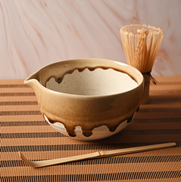 【新商品 】陶器製片口抹茶椀 入荷のお知らせ