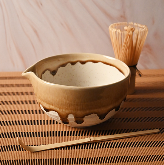 【新商品 】陶器製片口抹茶椀 入荷のお知らせ