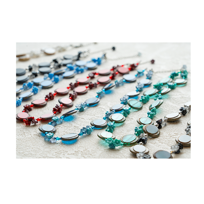 Czech necklace 43cm CZ3