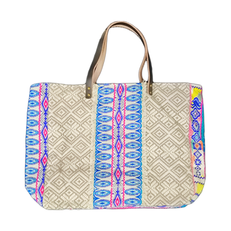 Bolso de mano indio tejido a mano