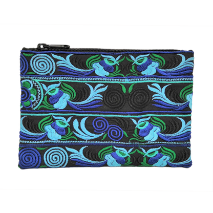 インド製手刺繍ポーチ