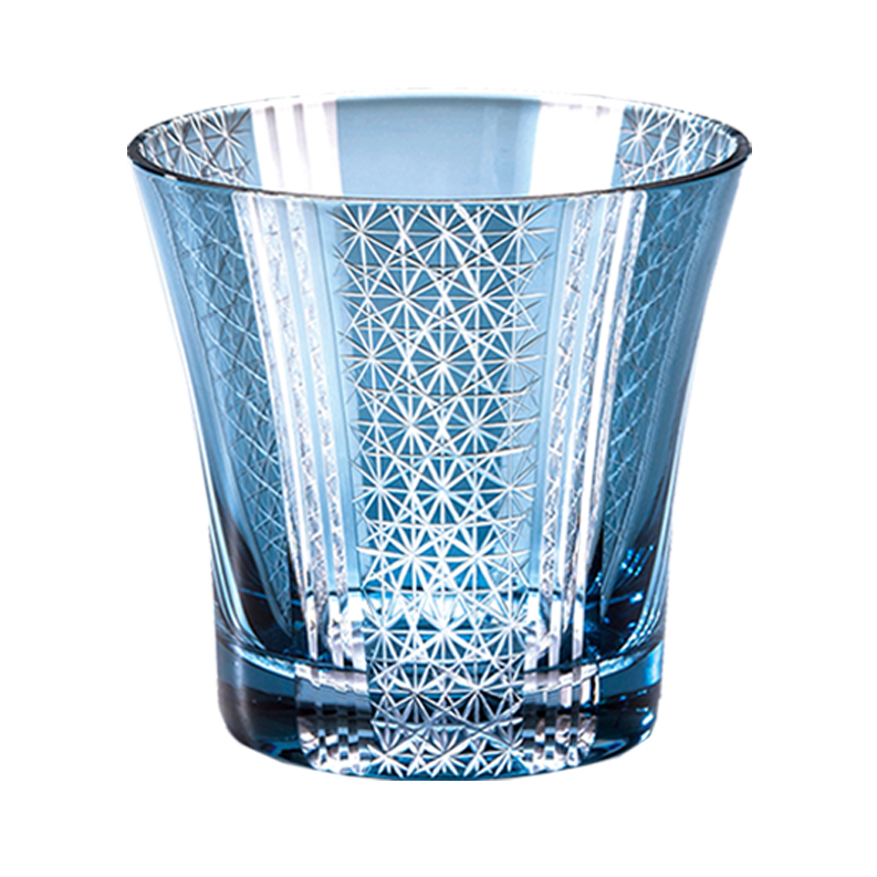 Kiriko Rock Glass Sashiko Stripe AS310