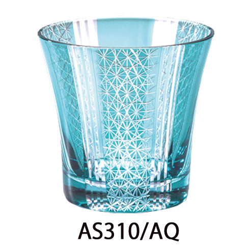 Kiriko Rock Glass Sashiko Stripe AS310