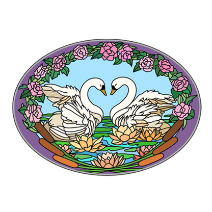 Sun Catcher Oval L Horizontal