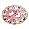 Rabbit and cherry blossoms