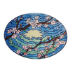 Cherry Blossoms at Night on the Water