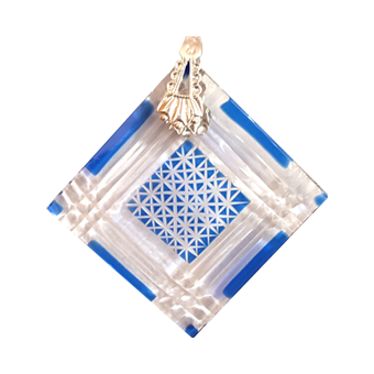 Kiriko Pendant Sashiko