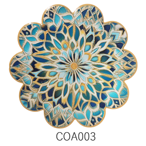 陶器製キラキラコースター