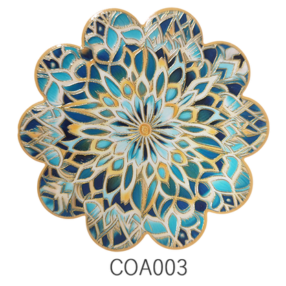 陶器製キラキラコースター