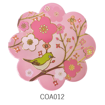 陶器製キラキラコースター